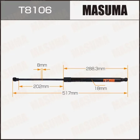 Упор газовый багажника MASUMA, T8106