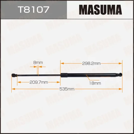 Упор газовый багажника MASUMA, T8107