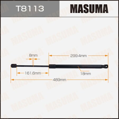 Упор газовый багажника MASUMA, T8113