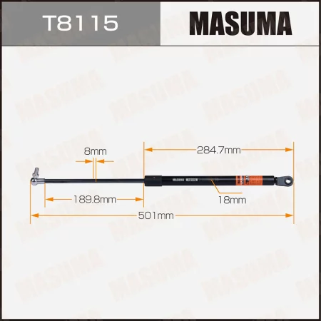 Упор газовый багажника MASUMA, T8115