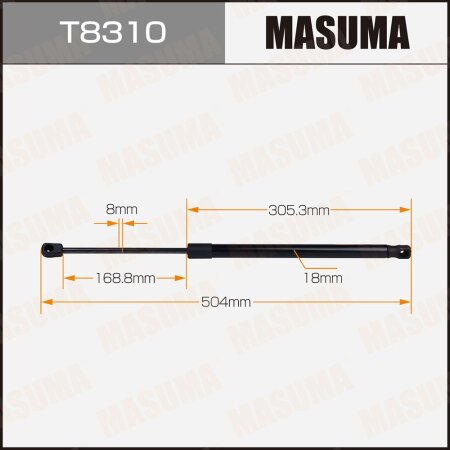 Упор газовый багажника MASUMA, T8310