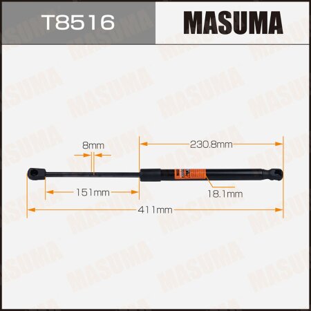 Упор газовый багажника MASUMA, T8516