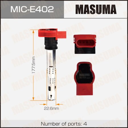 Катушка зажигания Masuma, MIC-E402
