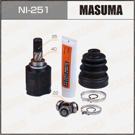 ШРУС внутренний Masuma, NI-251