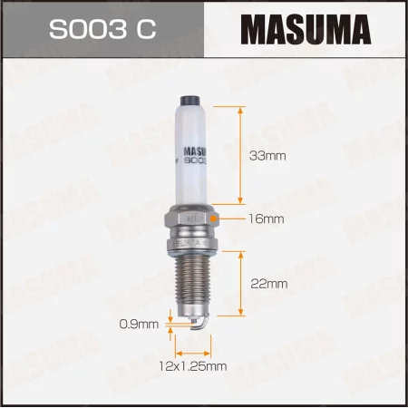 MASUMA S003C, Свеча зажигания никелевая ZKER6A-10EG(96596) Masuma ...