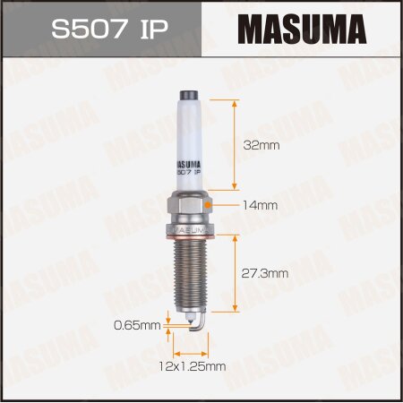 Свеча зажигания иридиeвая SILZKFR8D7S (95875) Masuma, S507IP