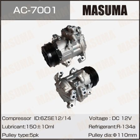 Компрессор кондиционера Masuma, AC-7001