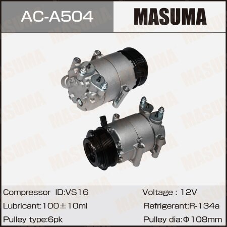 Компрессор кондиционера Masuma, AC-A504