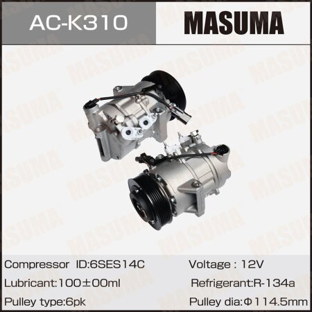 Компрессор кондиционера Masuma, AC-K310