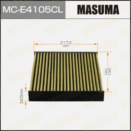 Фильтр салонный Masuma угольный, MC-E4105CL