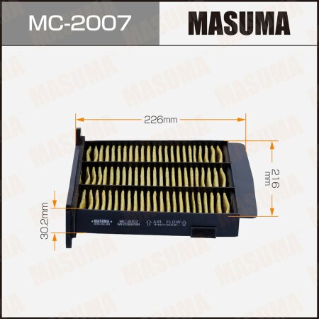MASUMA MC-2007, Фильтр салонный Masuma. Бренд автозапчастей №1 в России