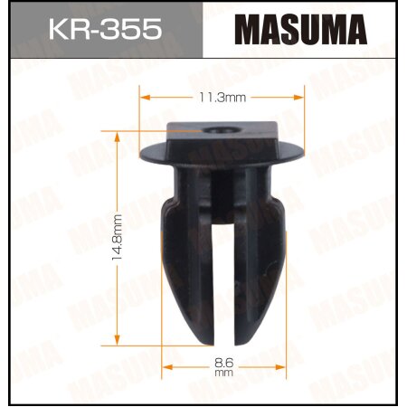 Клипса пластиковая Masuma, KR-355
