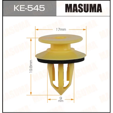 Клипса пластиковая Masuma, KE-545