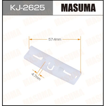 MASUMA KJ-2625, Клипса пластиковая Masuma. Бренд автозапчастей №1 в России
