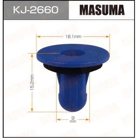 Клипса пластиковая Masuma, KJ-2660