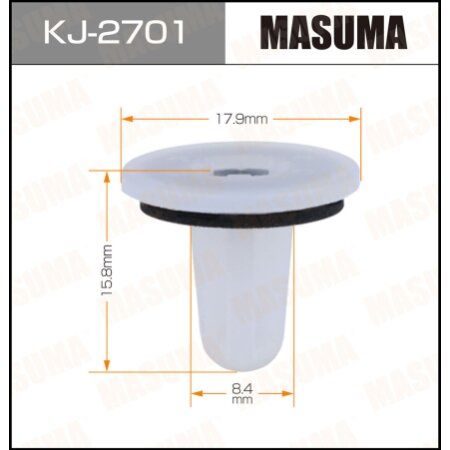 Клипса пластиковая Masuma, KJ-2701