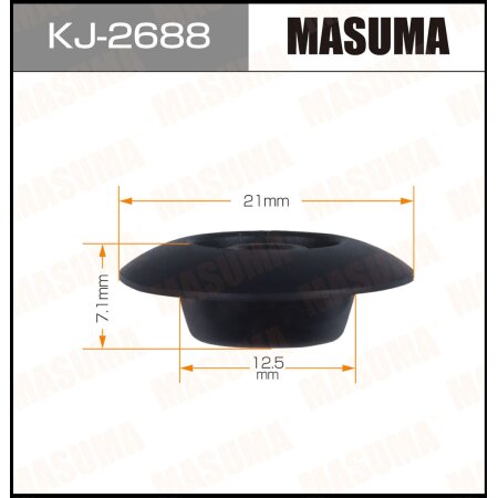 Клипса пластиковая Masuma, KJ-2688