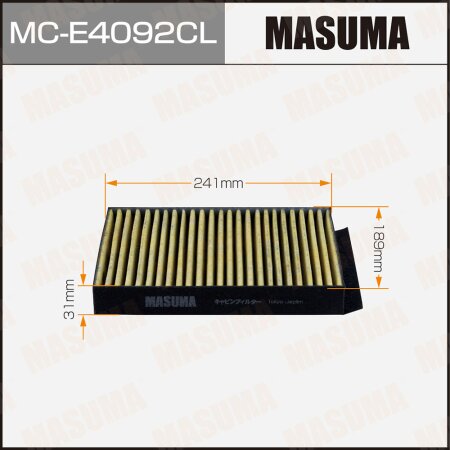 Фильтр салонный Masuma угольный, MC-E4092CL