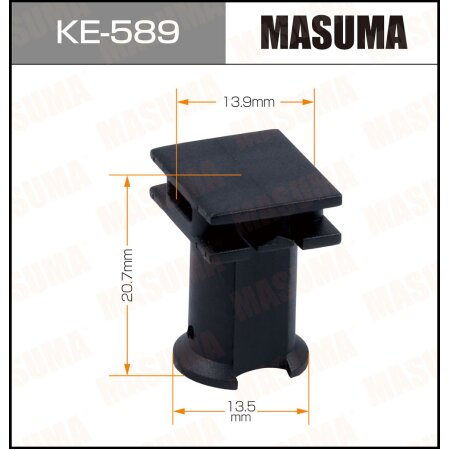 Клипса пластиковая Masuma, KE-589
