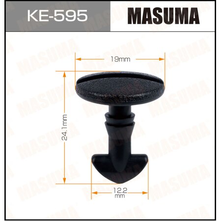 Клипса пластиковая Masuma, KE-595