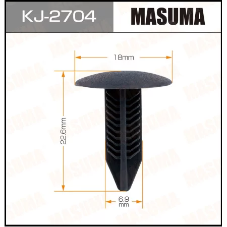 Клипса пластиковая Masuma, KJ-2704