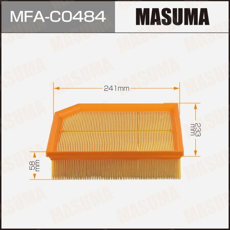 Фильтр воздушный Masuma, MFA-C0484