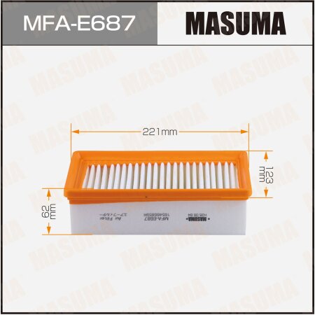 Фильтр воздушный Masuma, MFA-E687