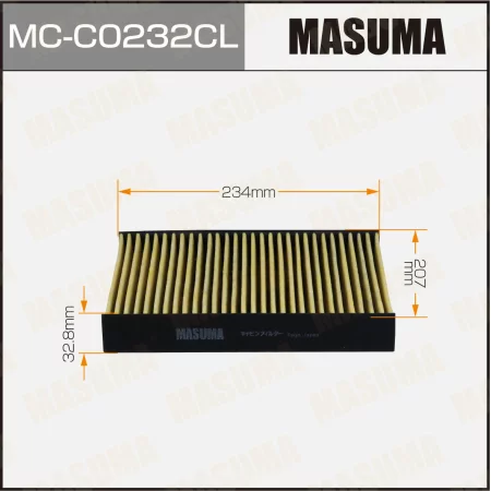 Фильтр салонный Masuma угольный, MC-C0232CL