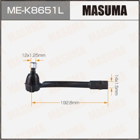 Наконечник рулевой Masuma, ME-K8651L
