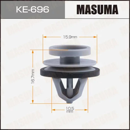 Клипса пластиковая Masuma, KE-696