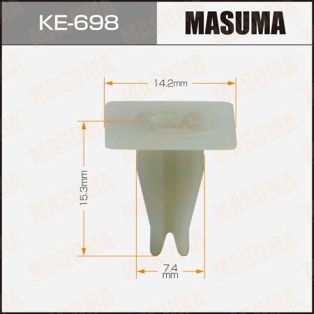 Клипса пластиковая Masuma, KE-698