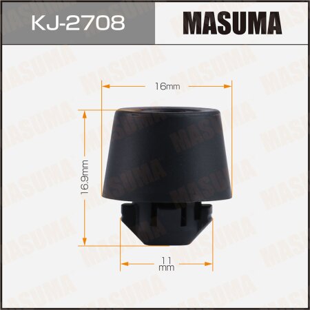 Клипса пластиковая Masuma, KJ-2708