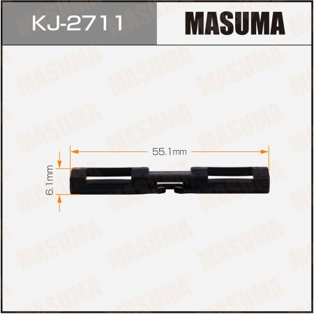 Клипса пластиковая Masuma, KJ-2711