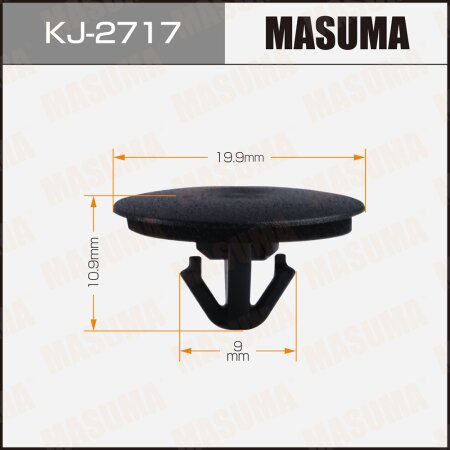 Клипса пластиковая Masuma, KJ-2717