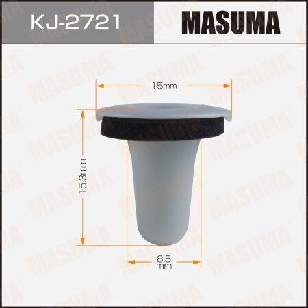 Клипса пластиковая Masuma, KJ-2721