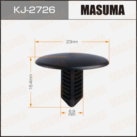 Клипса пластиковая Masuma, KJ-2726