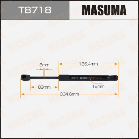 Упор газовый капота MASUMA, T8718