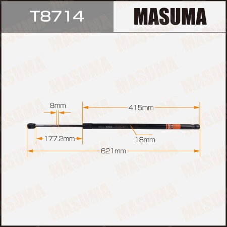 Упор газовый багажника MASUMA, T8714