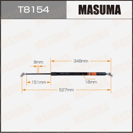 Упор газовый капота MASUMA, T8154