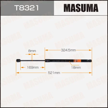 Упор газовый багажника MASUMA, T8321