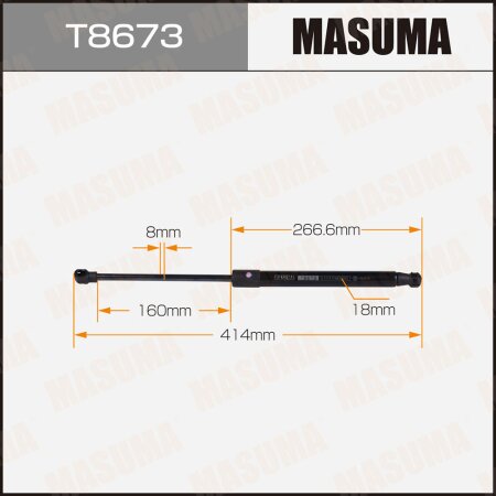 Упор газовый капота MASUMA, T8673