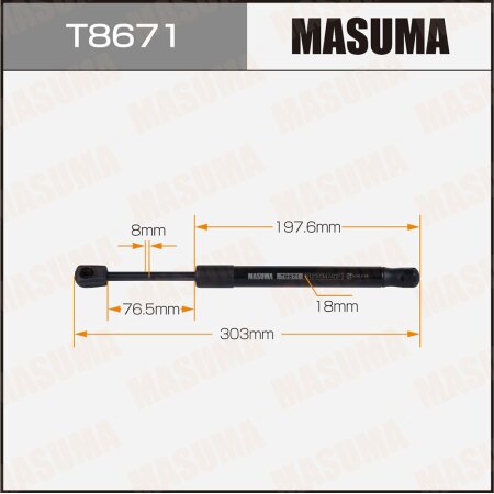 Упор газовый капота MASUMA, T8671