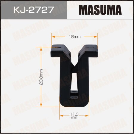 Клипса пластиковая Masuma, KJ-2727