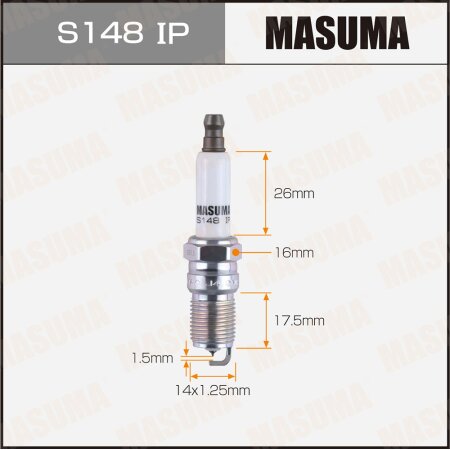 Свеча зажигания иридиeвая ITR4A15 (5599) Masuma, S148IP