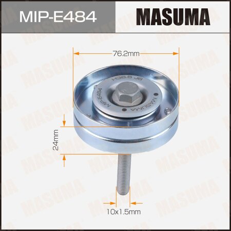 Ролик обводной приводного ремня Masuma, MIP-E484