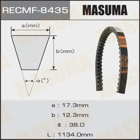 Ремень привода навесного оборудования Masuma, 17x1134 мм, 17x1134 мм, 8435