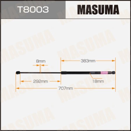 Упор газовый капота MASUMA, T8003