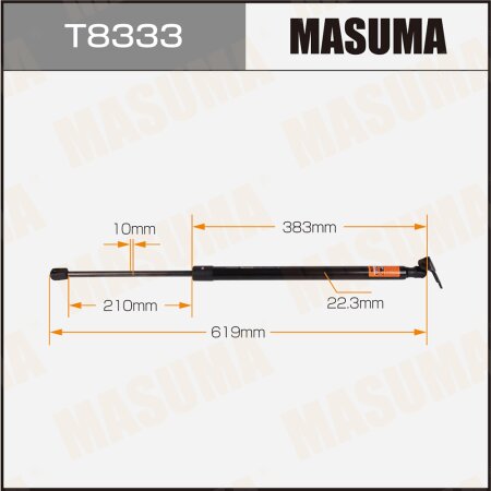 Упор газовый багажника MASUMA, T8333
