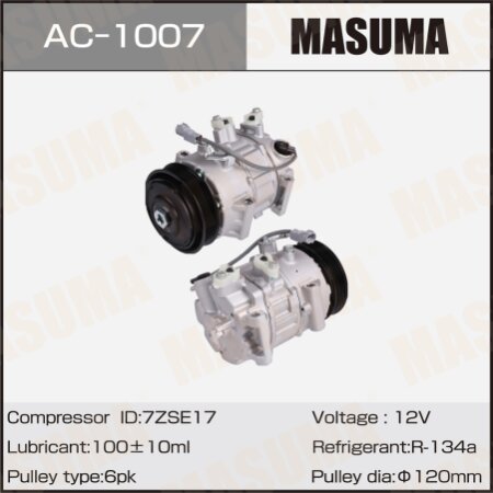 Air conditioning compressor Masuma, AC-1007