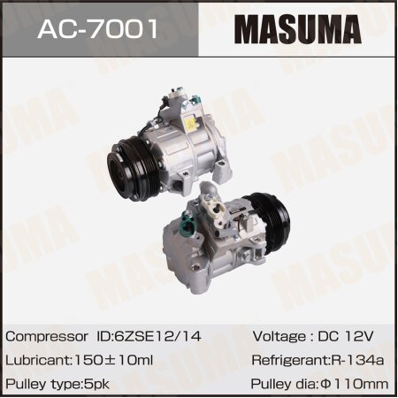 Air conditioning compressor Masuma, AC-7001
